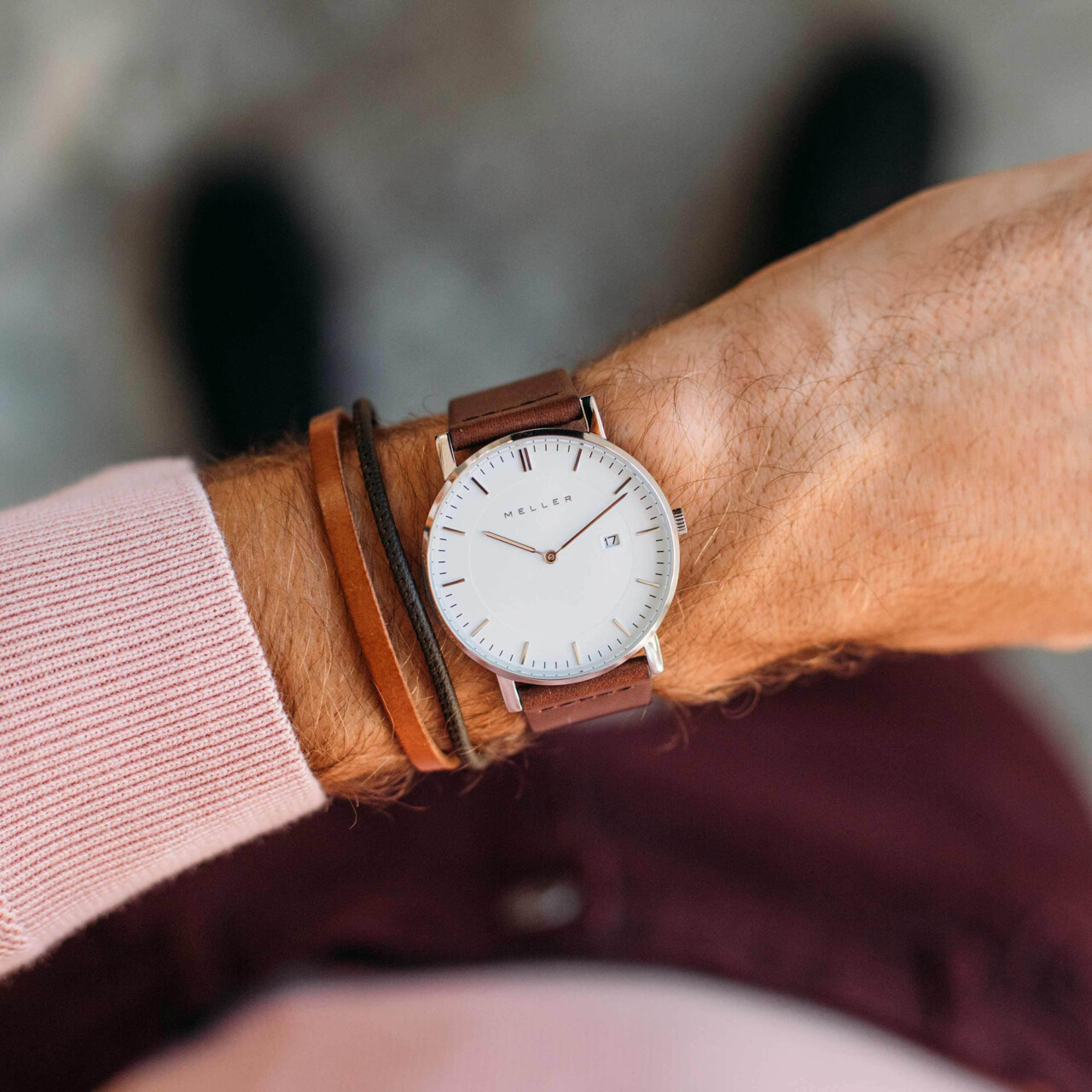 Meller Astar Dag Earth 1B1BROWN zegarek męski 8