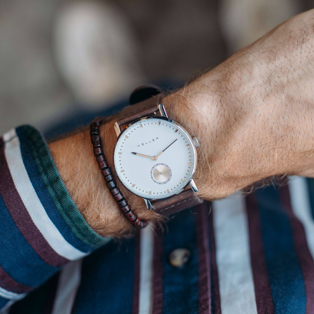 Meller Maori Dag Earth 2B1BROWN  zegarek damski 13