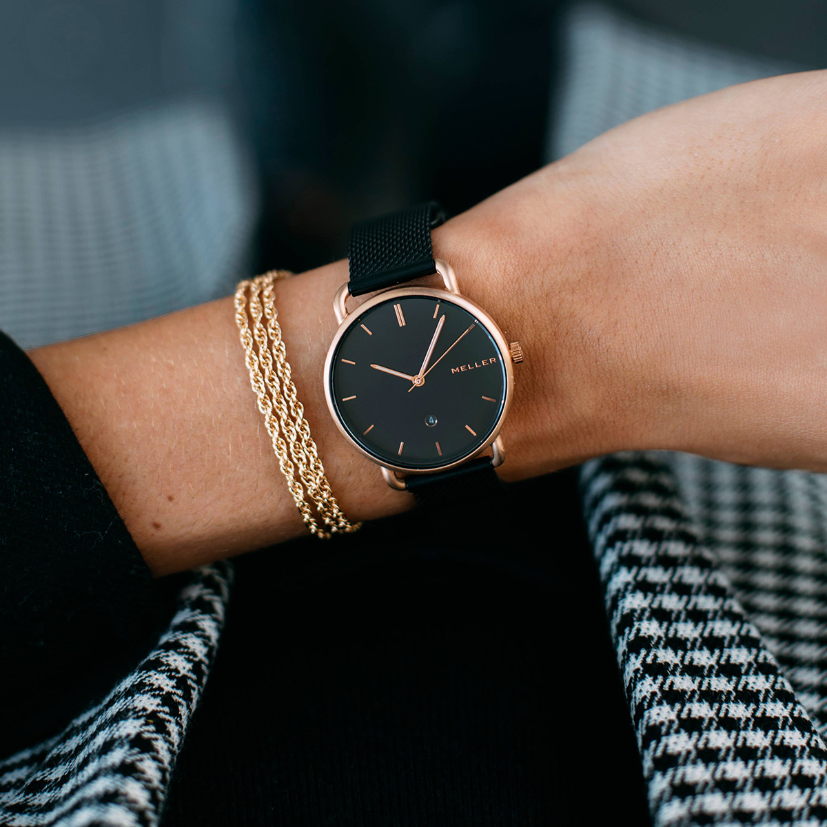 Meller Denka Roos Black W3R2BLACK  zegarek damski 16
