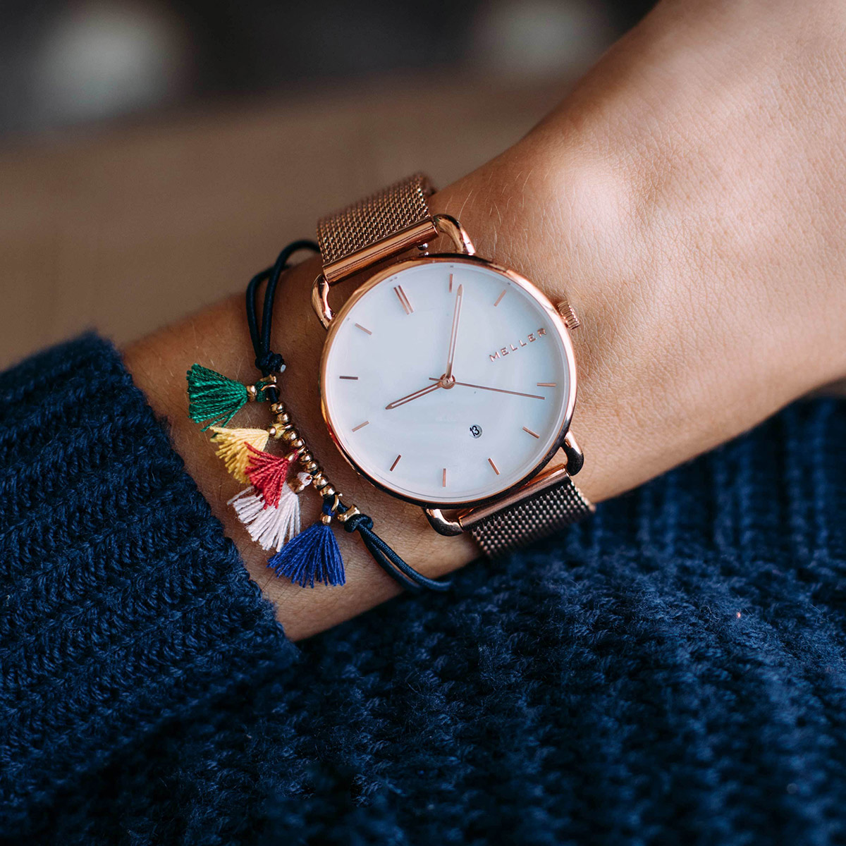 Meller Denka Roos Pearl W3R2ROSE zegarek damski 10