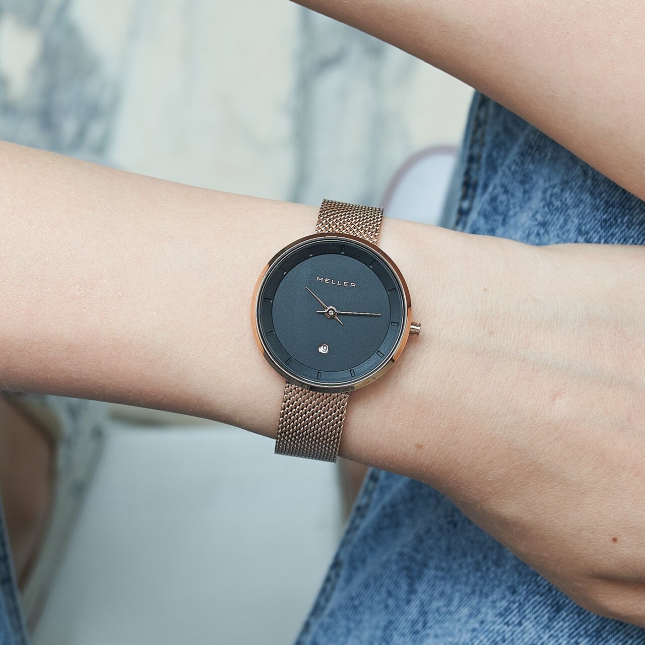 Meller Niara Baki Roos W5RN2ROSE  zegarek damski 10