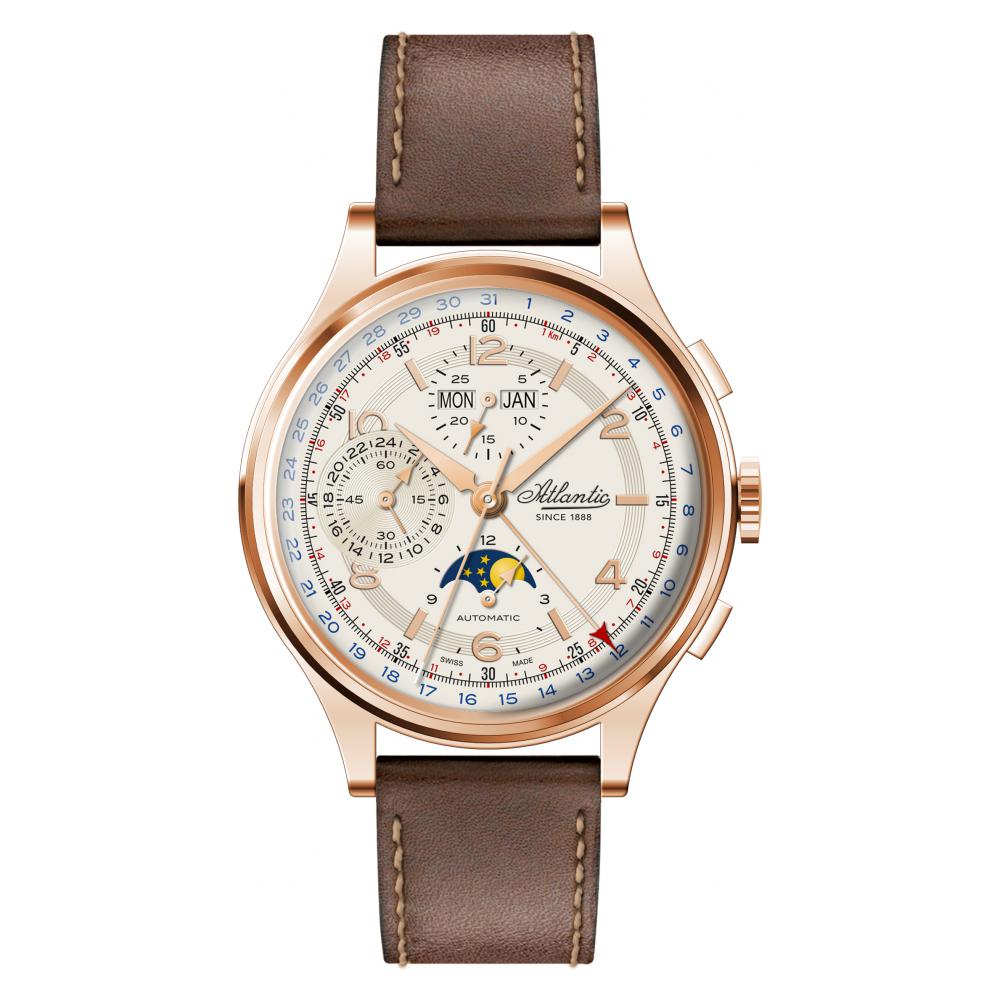 Atlantic Worldmaster Chronograph Moonphase 558514425  zegarek męski 1