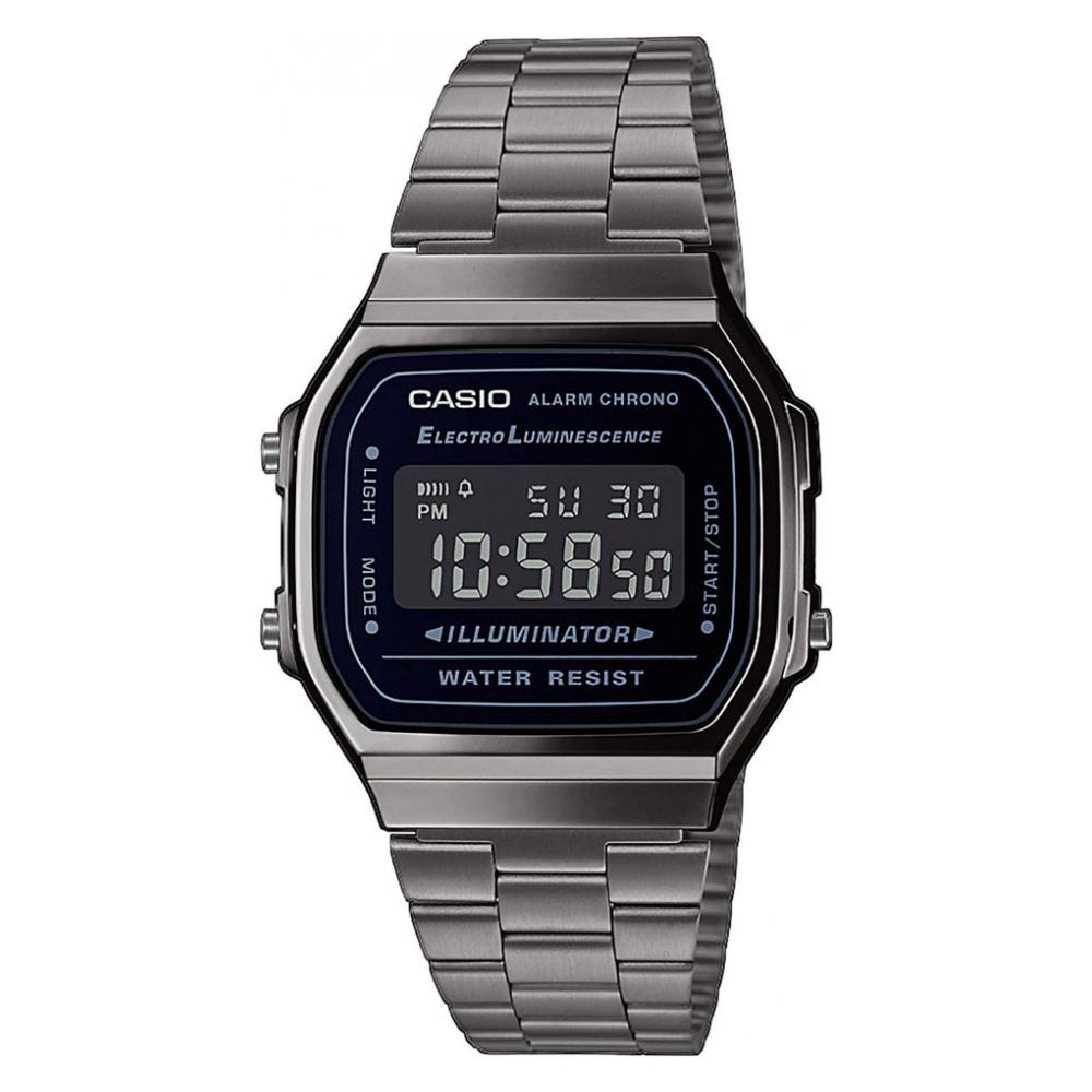 Casio Retro A168WEGG-1B - zegarek męski 1