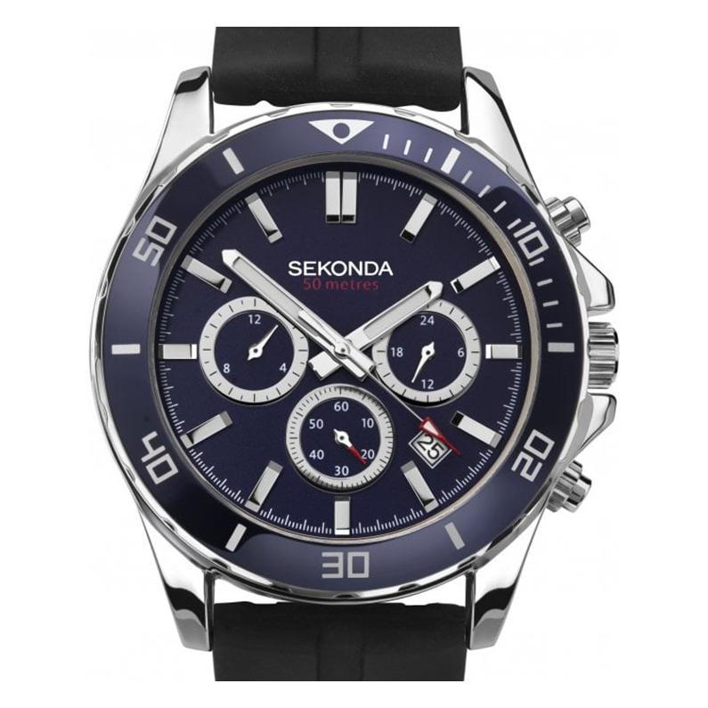 Sekonda Chronograph SEK1709 - zegarek męski 7