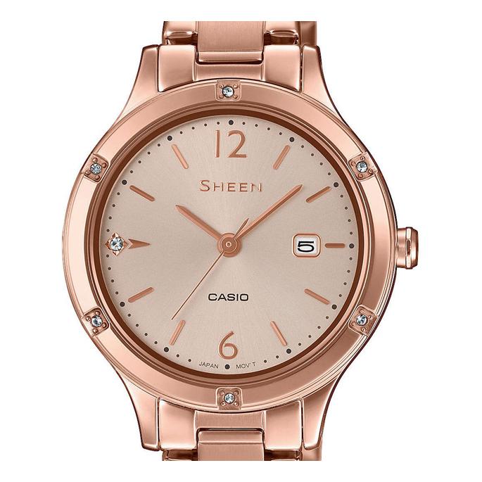 Casio Sheen SHE-4533PG-4A - zegarek damski 7
