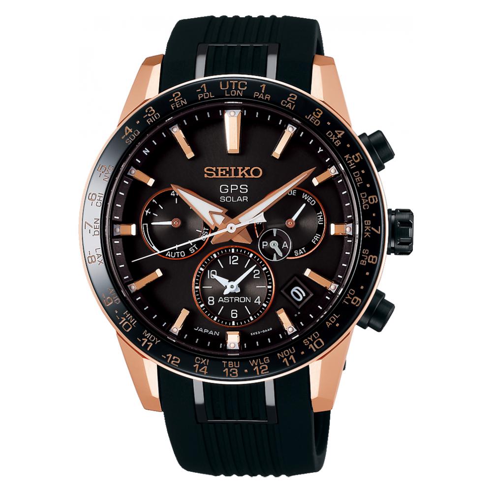 Seiko Seiko Astron GPS Solar Perpetual Calendar Titanium SSH006J1 - zegarek męski 1