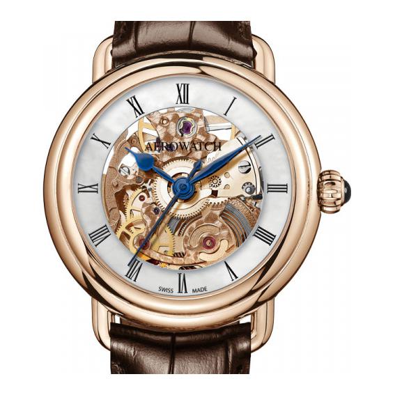 Aerowatch 1942 Lady 60922 RO17 - zegarek damski 2