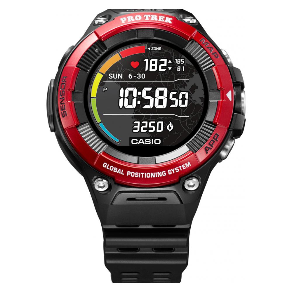 Casio Pro Trek WSD-F21HR-RDBGE - zegarek męski 1