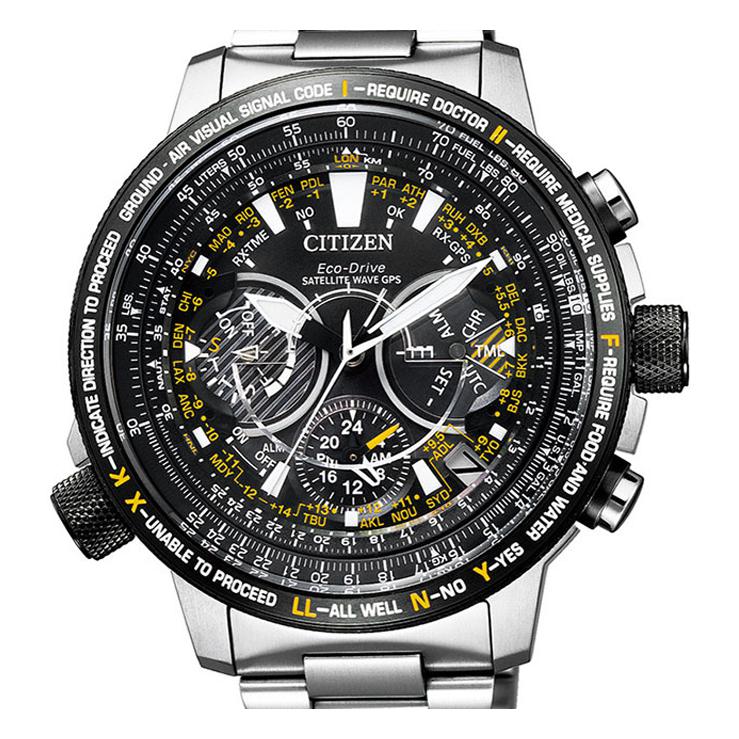 Citizen SATELLITE WAVE CC7014-82E - zegarek męski 7