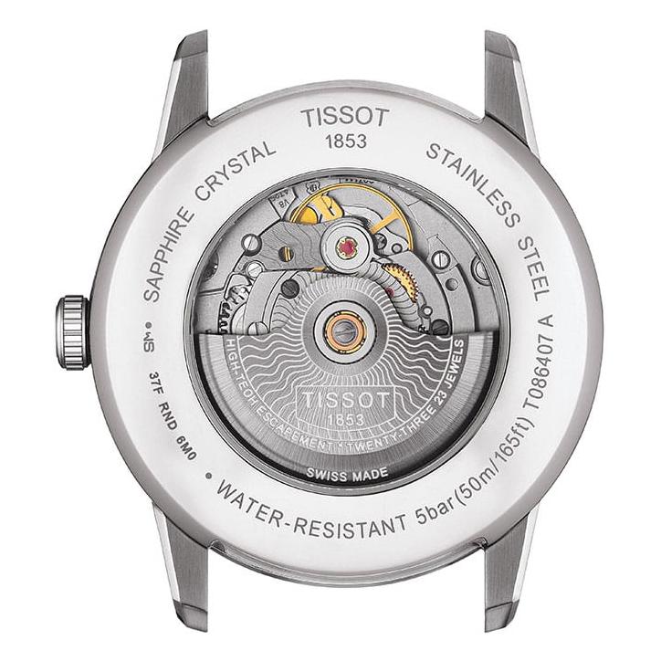 Tissot Luxury Powermatic 80 T086.407.11.047.00 - zegarek męski 8