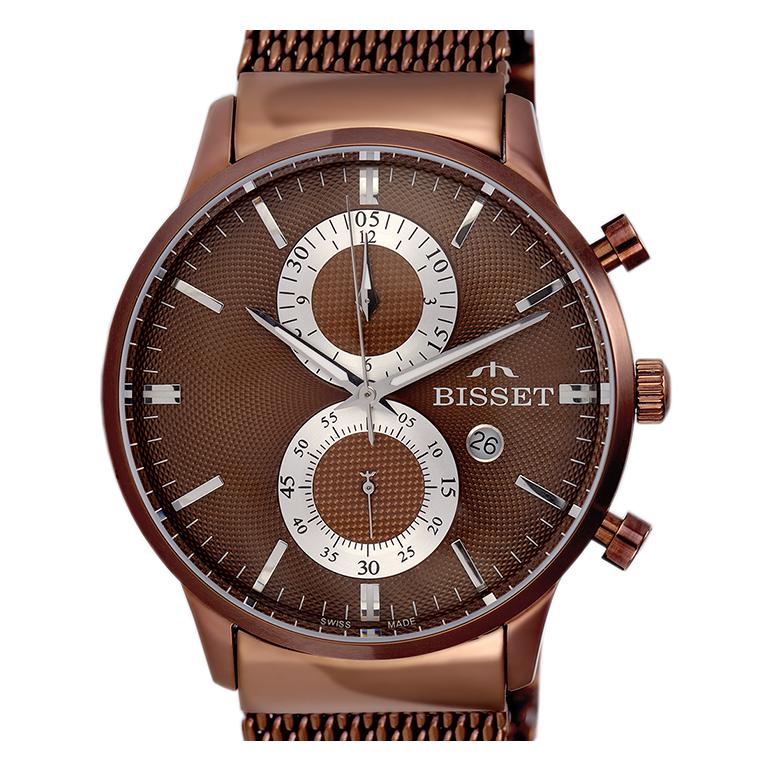 Bisset Grey BSDD88VIYX05AX - zegarek męski 2