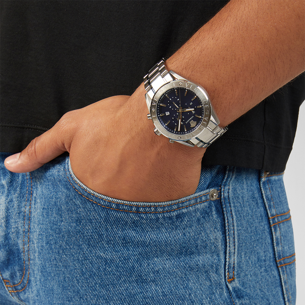 Versace V-Chrono VEHB00519 - zegarek męski 10