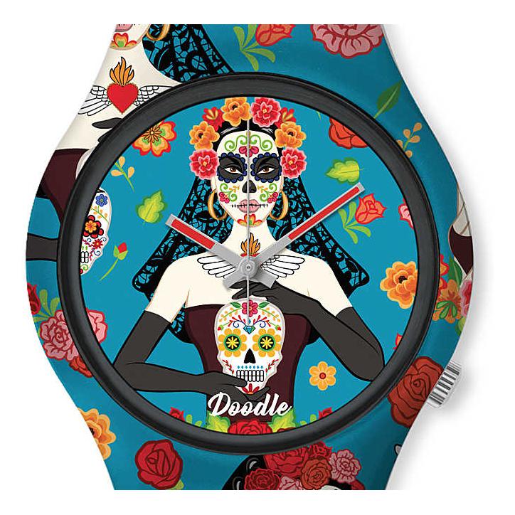 Doodle Santa Muerte Mood DO35011 - zegarek damski 7