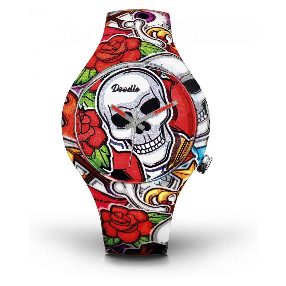 Doodle Skull Mood DOSK003 - zegarek damski 1