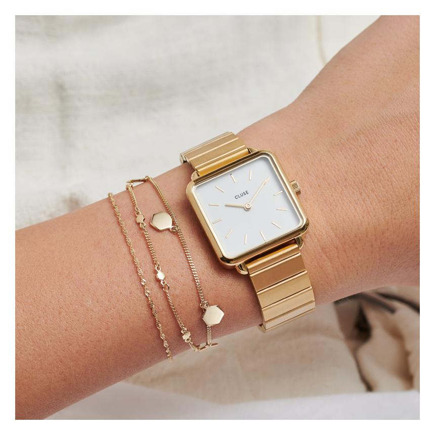 Cluse La Tétragone CL60023S - zegarek damski 8