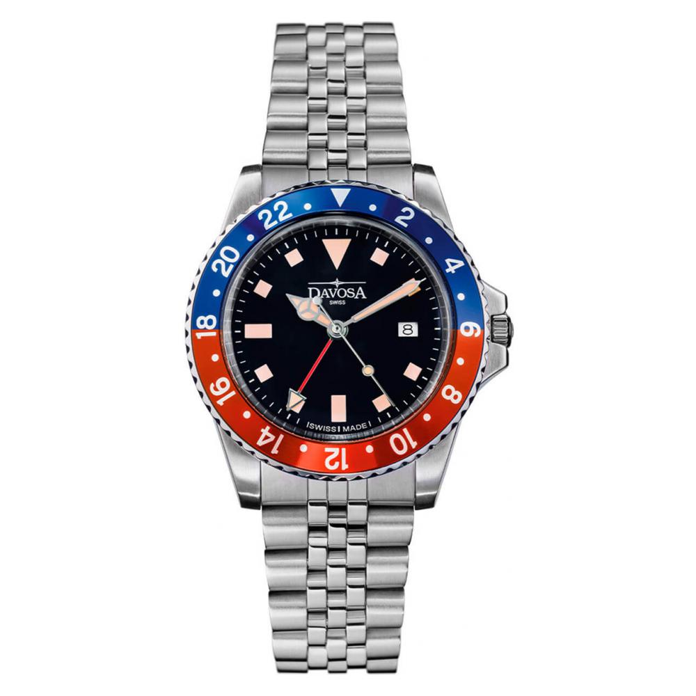 Davosa Vintage Diver GMT 163.500.90 - zegarek męski 1