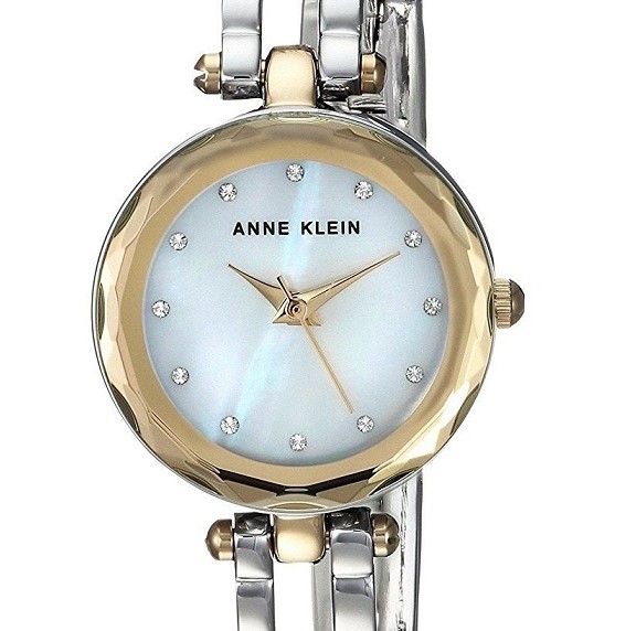 Anne Klein Diamond Accented AK3121MPTT - zegarek damski 7
