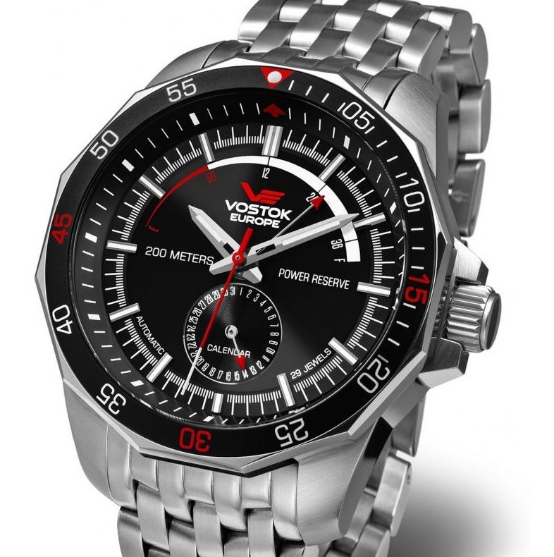 Vostok Europe Rocket N-1 Automatic NE57-225A563B - zegarek męski 7