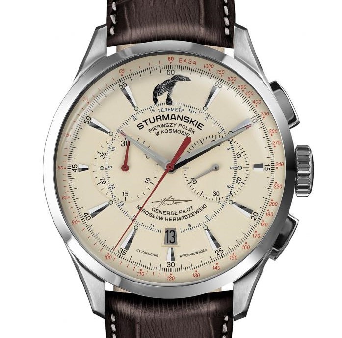 Sturmanskie Open Space Limited Edition Mirosław Hermaszewski NE86-1855017H - zegarek męski 2