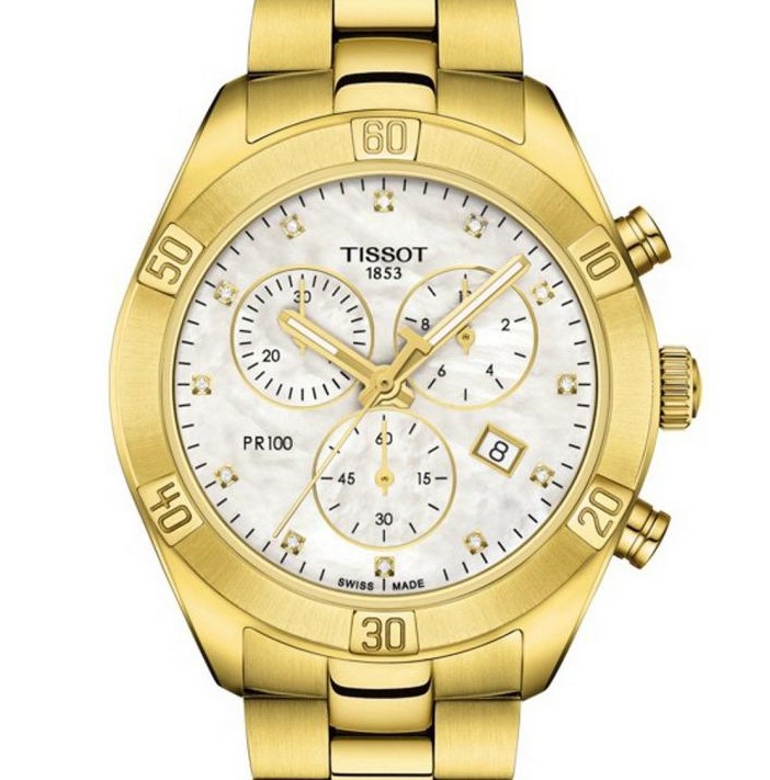 Tissot PR 100 SPORT CHIC CHRONOGRAPH T101.917.33.116.01 - zegarek damski 7