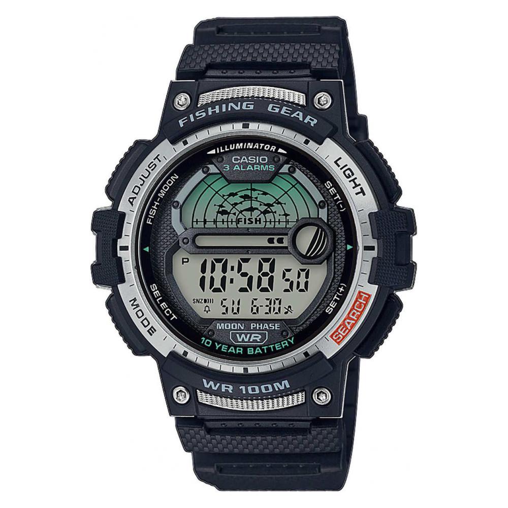Casio  Sport Fishing Gear Digital WS-1200H-1A - zegarek męski 1