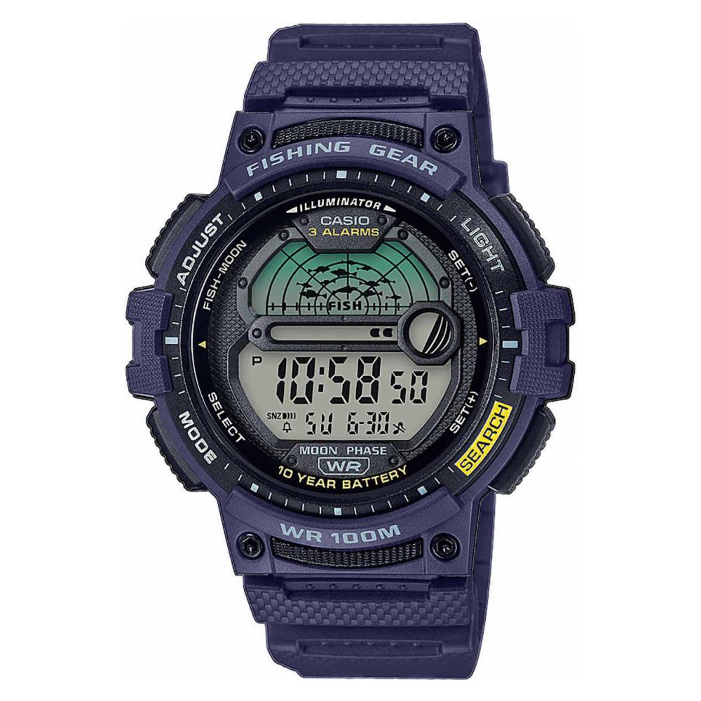 Casio  Sport Fishing Gear Digital WS-1200H-2A - zegarek męski 1