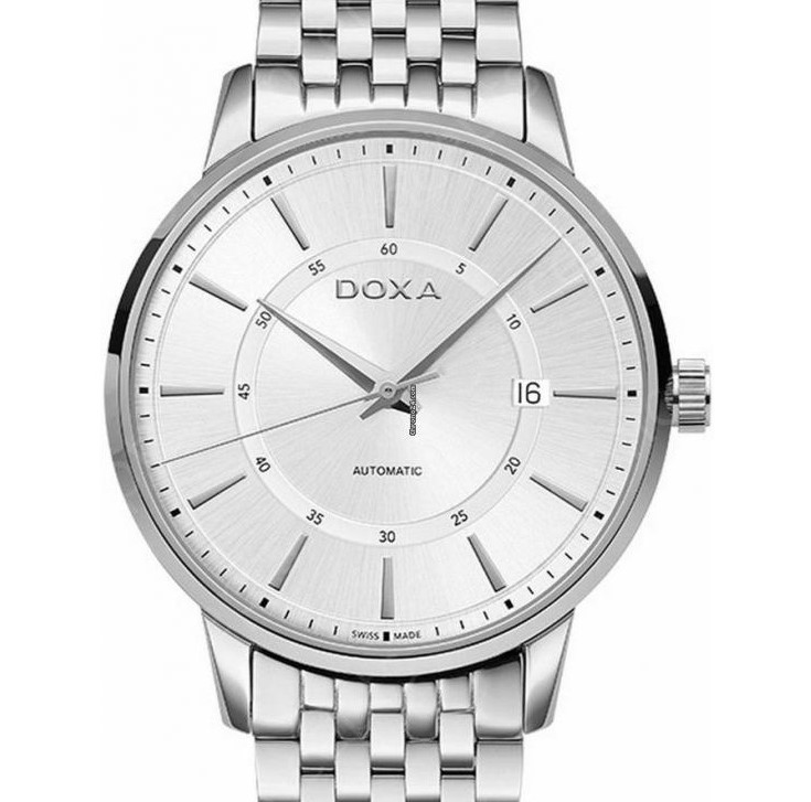 Doxa Slim Line Automatic 107.10.021.10 - zegarek męski 7