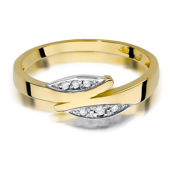 Diamonds Pierścionki z diamentami W107B003Z 4