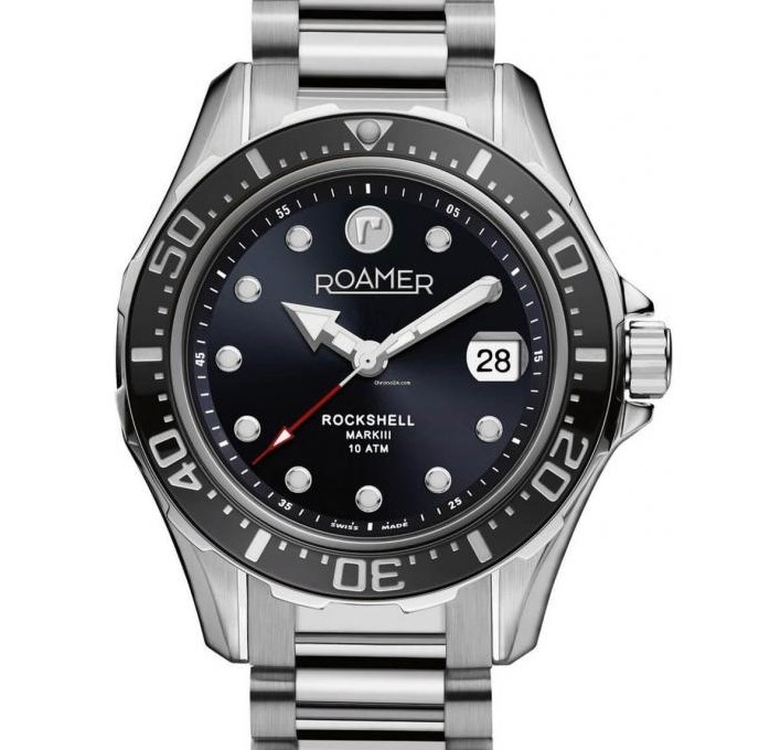 Roamer Rockshell Mark III 220660 41 55 20 - zegarek męski 7