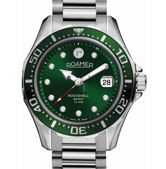 Roamer Rockshell Mark III 220660 41 75 20 - zegarek męski 7