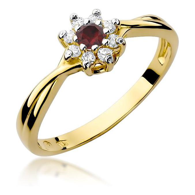 Diamonds Pierścionki z diamentami W72R015Z 3