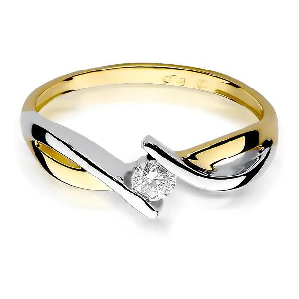 Diamonds Pierścionki z diamentami W191BB010Z 4