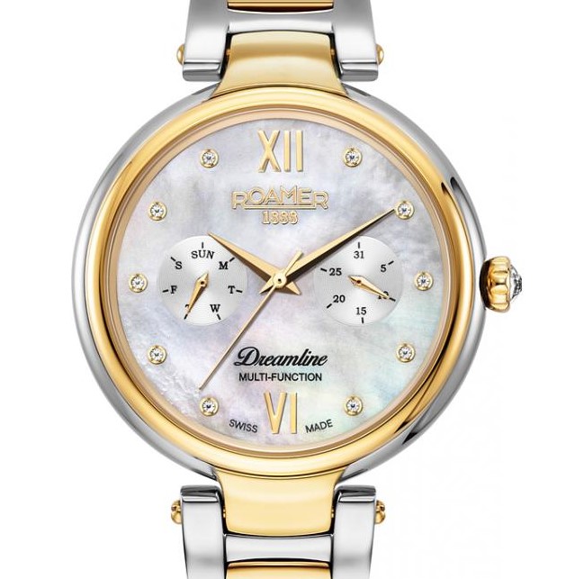 Roamer Dreamline Multifunction 600821 48 29 50 - zegarek damski 7