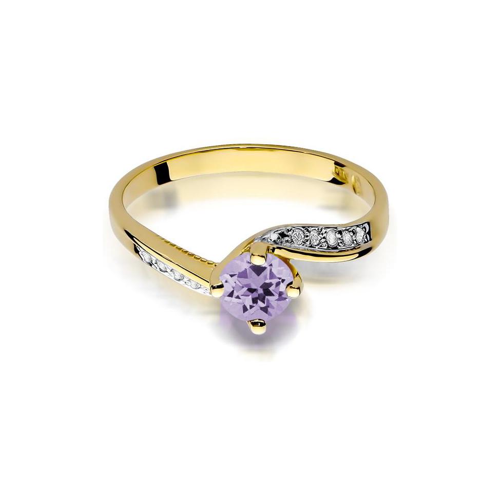 Diamonds Pierścionki z diamentami W84A050Z 2