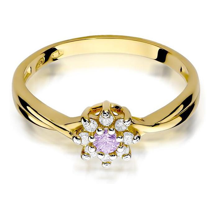 Diamonds Pierścionki z diamentami W72A010Z 4