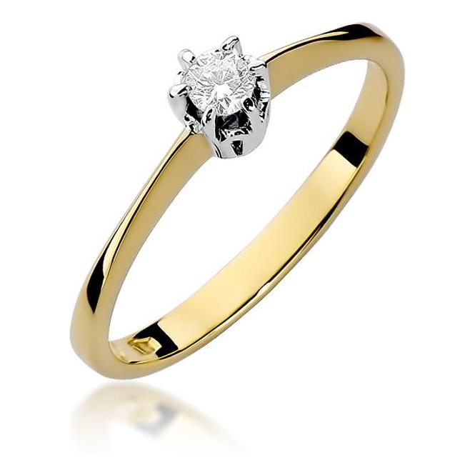 Diamonds Pierścionki z diamentami W129B010Z 3
