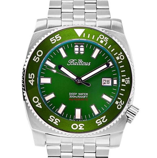 Balticus DEEP WATER GREEN BTDWG - zegarek męski 7