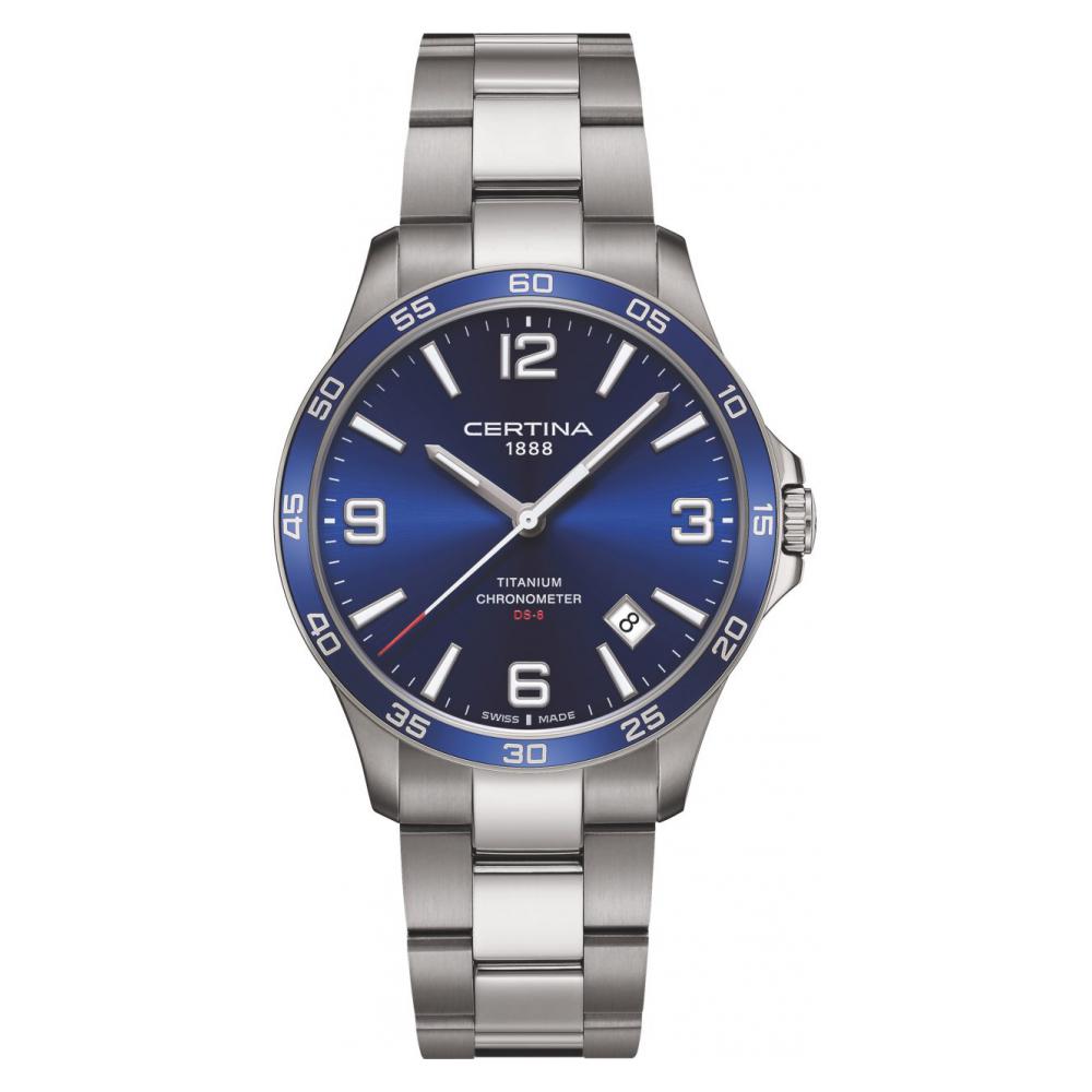 Certina DS-8 COSC Chronometer Titanium C033.851.44.047.00 - zegarek męski 1