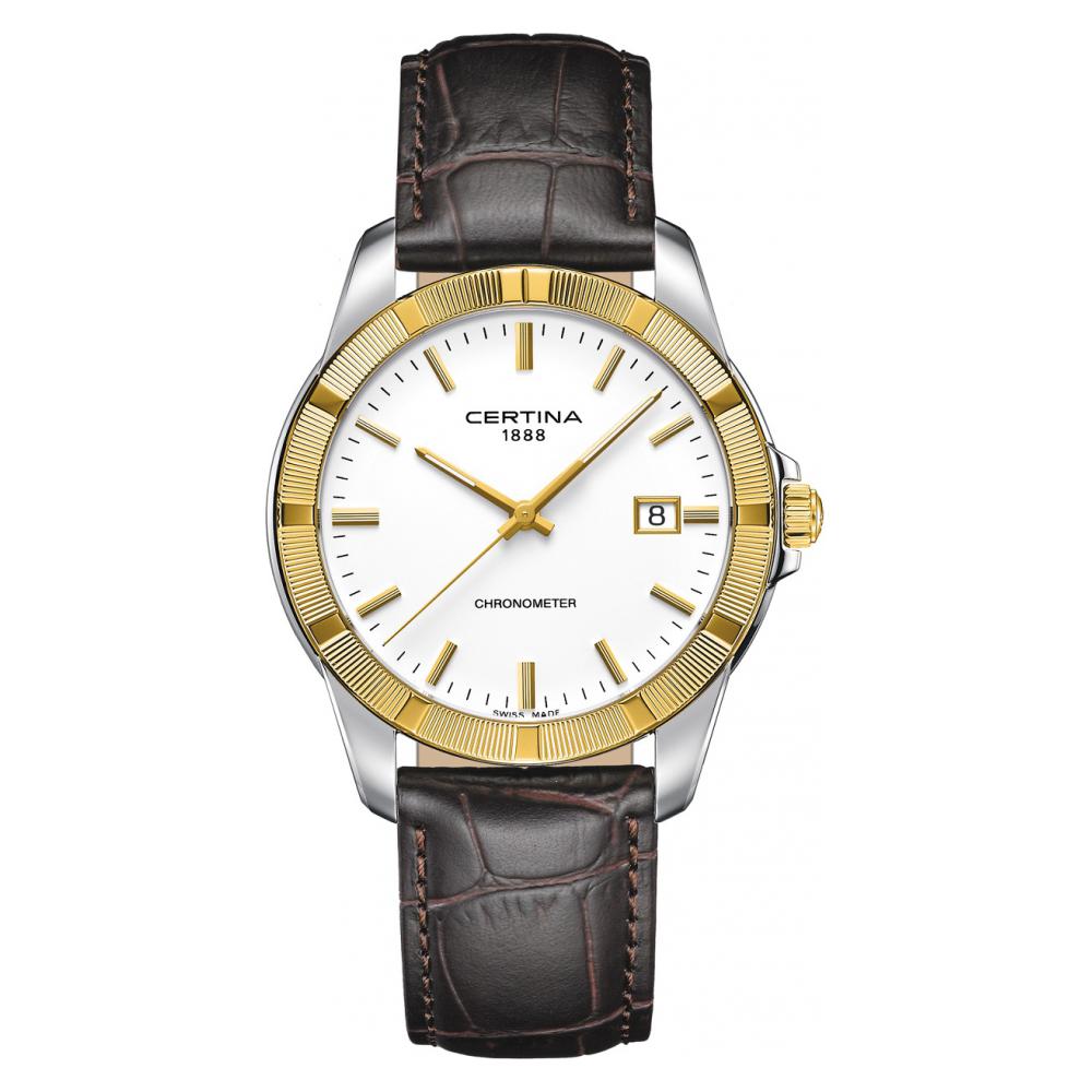 Certina DS Jubile COSC Chronometer Gold C902.451.46.011.00 - zegarek męski 1