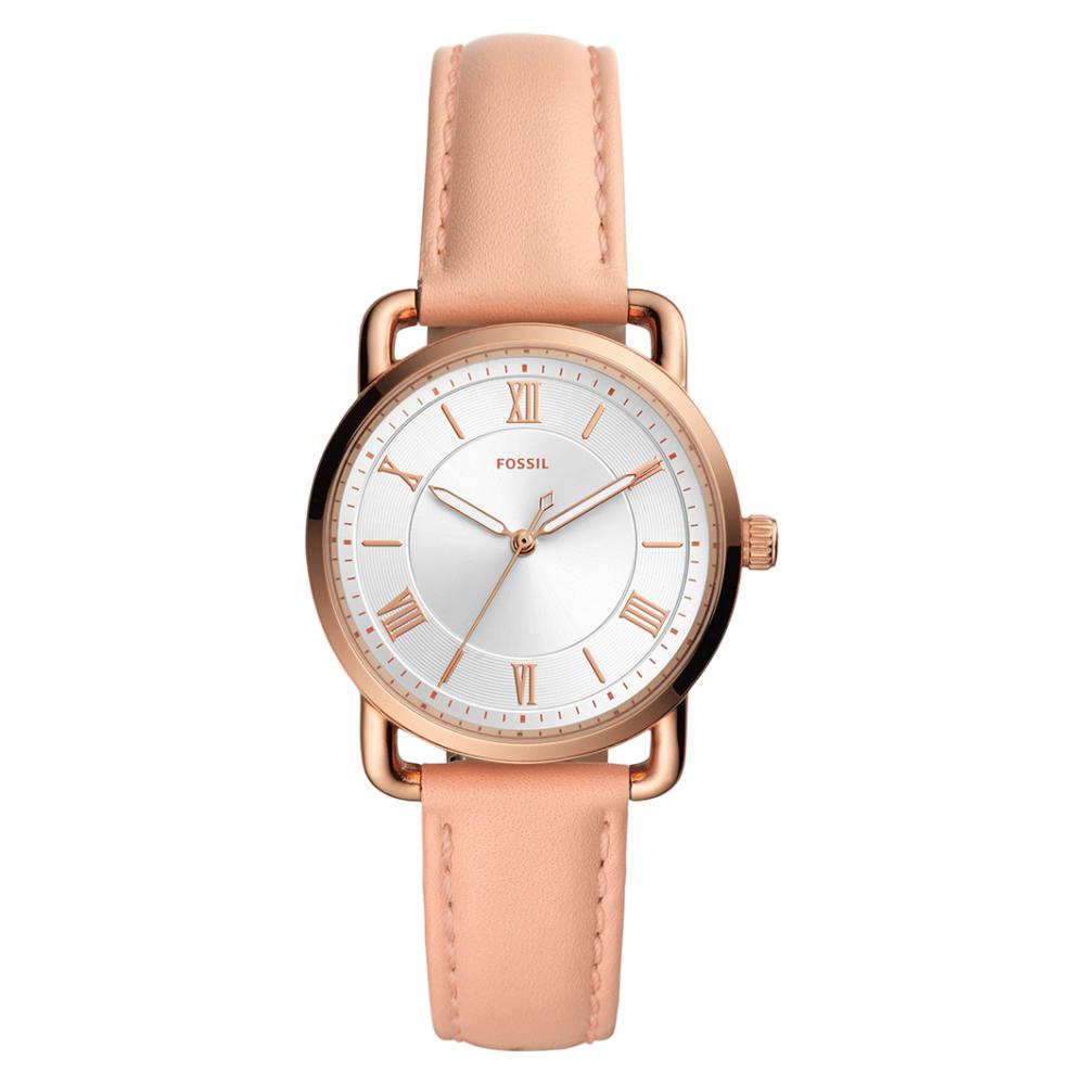 Fossil COPELAND THREE-HAND NUDE LEATHER ES4823 - zegarek damski 1