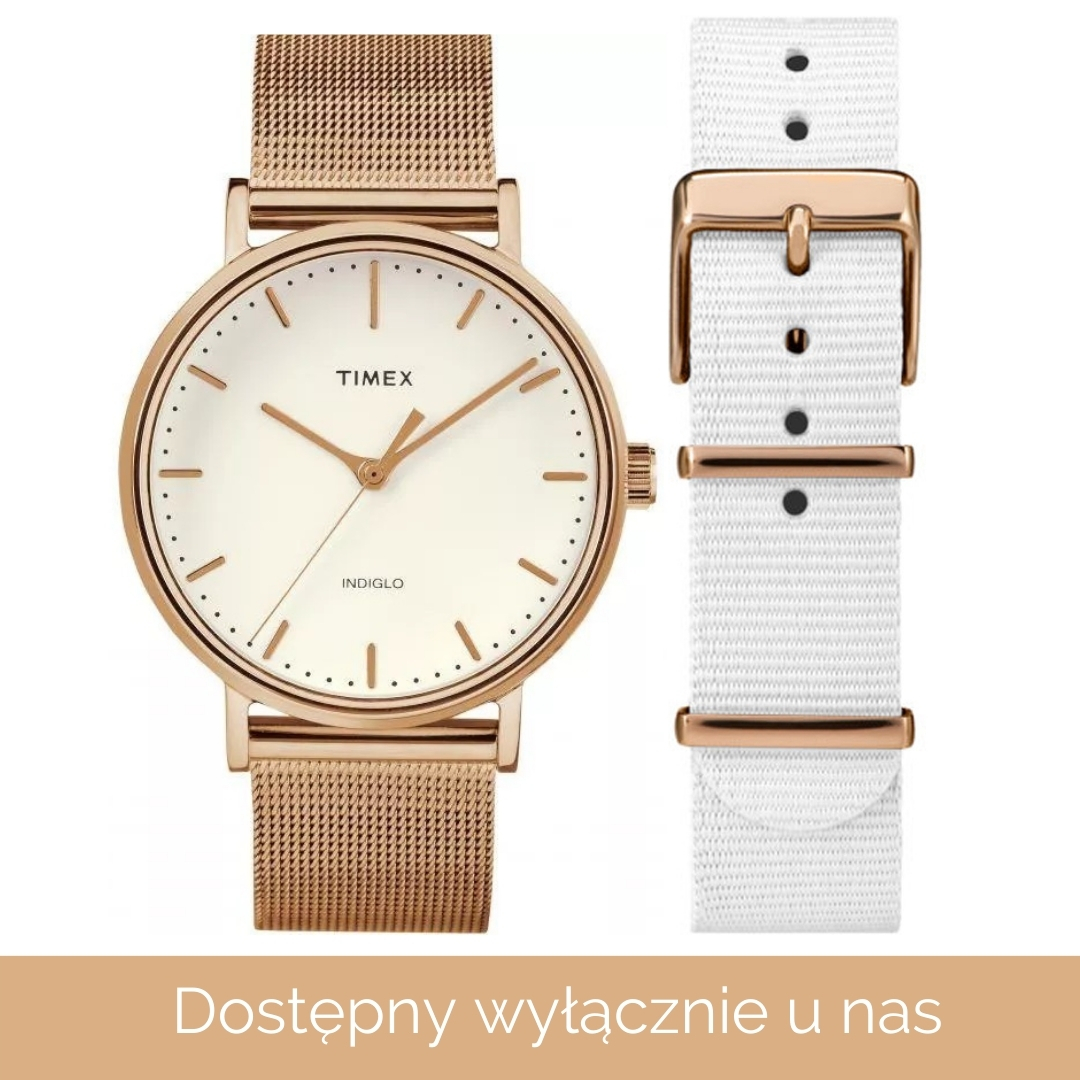 Timex KOLEKCJA SPECJALNA dla ZegarkiCentrum.pl TW2R49100BR - zegarek damski 1