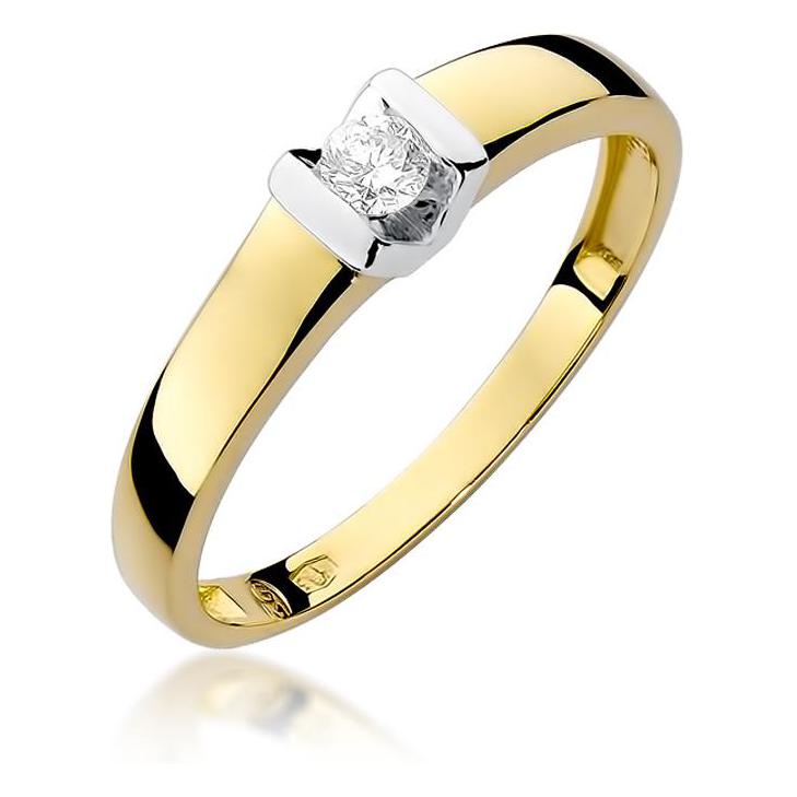 Diamonds Pierścionki z diamentami W249B010Z 3