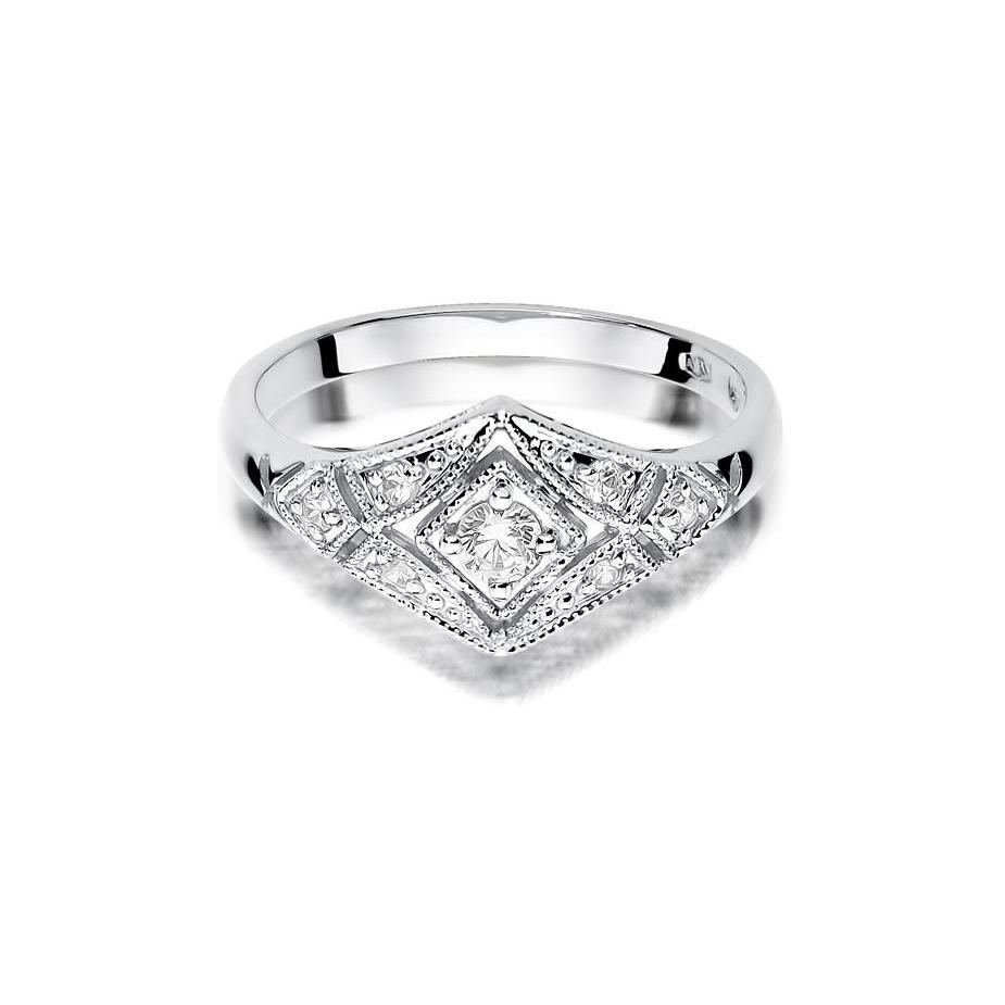 Diamonds Pierścionki z diamentami W412B019B 2