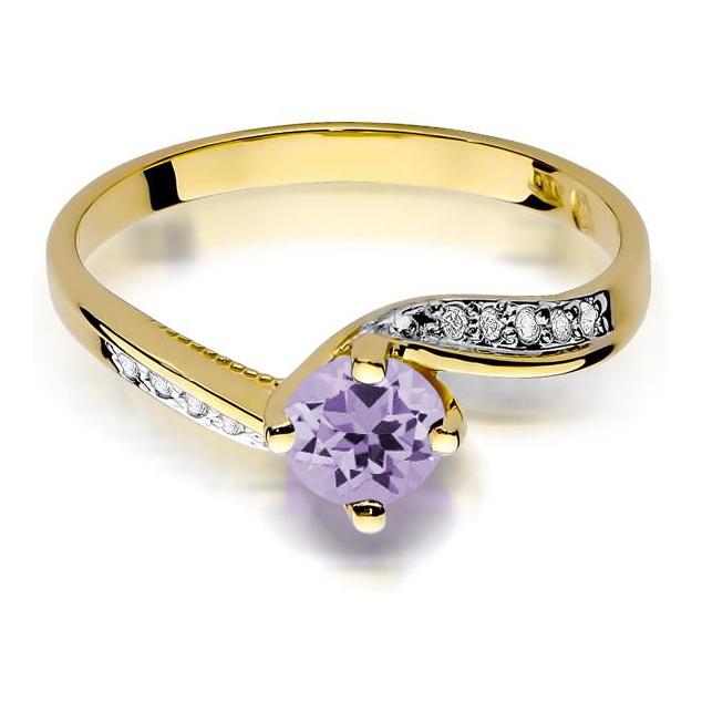 Diamonds Pierścionki z diamentami W84A050Z 4