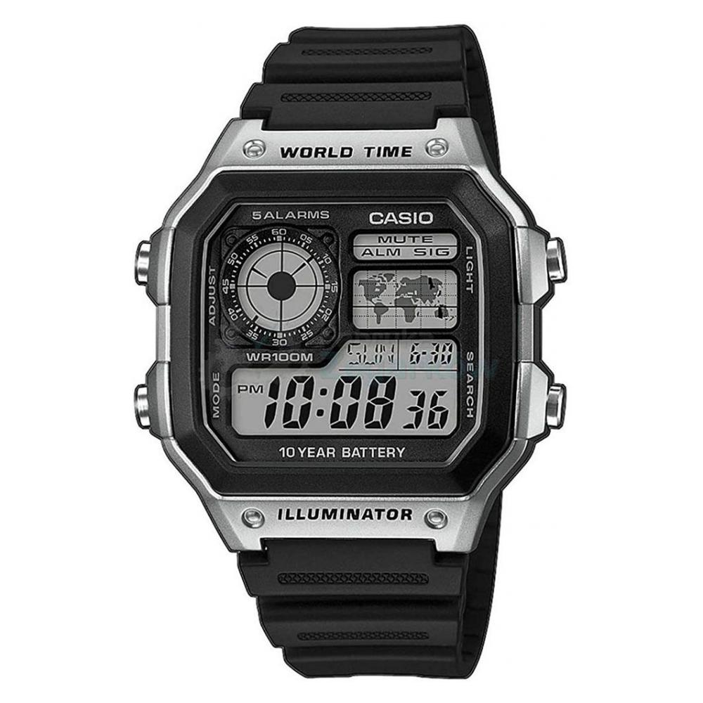 Casio Sportowe AE-1200WH-1C - zegarek męski 1
