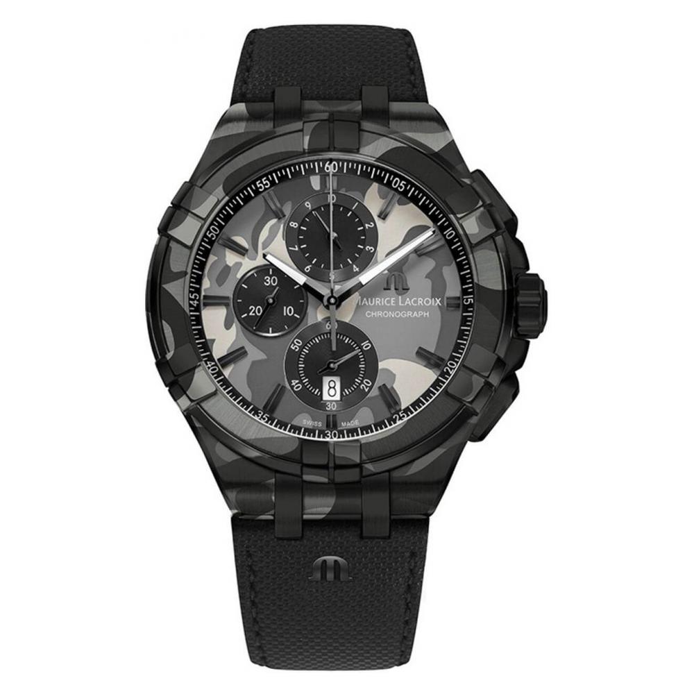 Maurice Lacroix Aikon Chronograph Camouflage AI1018-PVB02-336-1 - zegarek męski 1