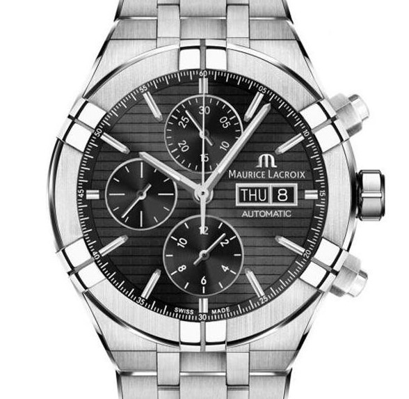 Maurice Lacroix Aikon Automatic Chronograph AI6038-SS002-330-1 - zegarek męski 7