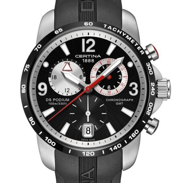 Certina DS Podium Chronograph GMT C001.639.27.057.00 - zegarek męski 7