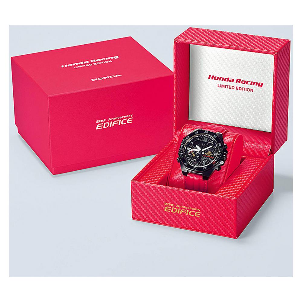 Casio Honda Racing Limited Edition 20th Anniversary ECB-10HR-1A - zegarek męski 8