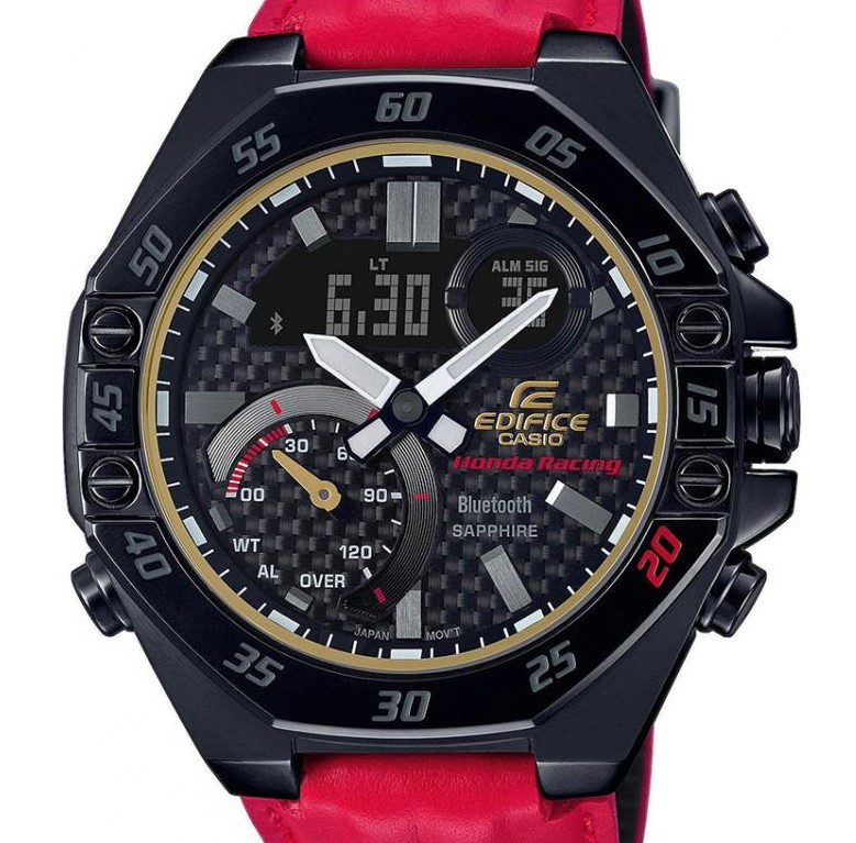 Casio Honda Racing Limited Edition 20th Anniversary ECB-10HR-1A - zegarek męski 7